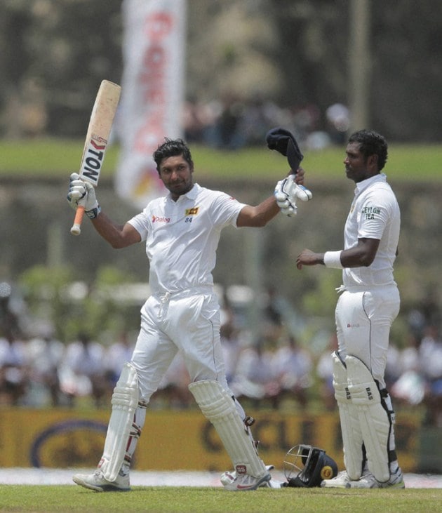 Kumar Sangakkara, Sangakkara, Sanga, India vs Sri Lanka, Ind vs SL, Kumar Sangakkara Sri Lanka, Sangakkara Sri Lanka, India tour of Sri Lanka, India vs Sri Lanka 2015, Kumar Sangakkara career, Sangakkara career, Kumar Sangakkara photos, Sangakkara images, Sangakkara wife, Sangakkara wife photos, cricket photos, India vs Sri Lanka photos, cricket