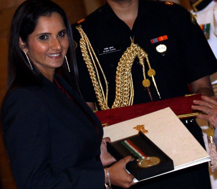 Sania Mirza, Sania Mirza photos, Sania Mirza images, Rajiv Gandhi Khel Ratna, Khel Ratna, Sania Mirza tennis, tennis photos, tennis