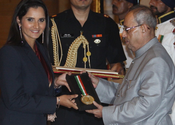 Sania Mirza, Sania Mirza photos, Sania Mirza images, Rajiv Gandhi Khel Ratna, Khel Ratna, Sania Mirza tennis, tennis photos, tennis