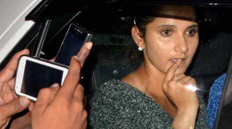 Sania Mirza fined for violating traffic rules in Hyderabad