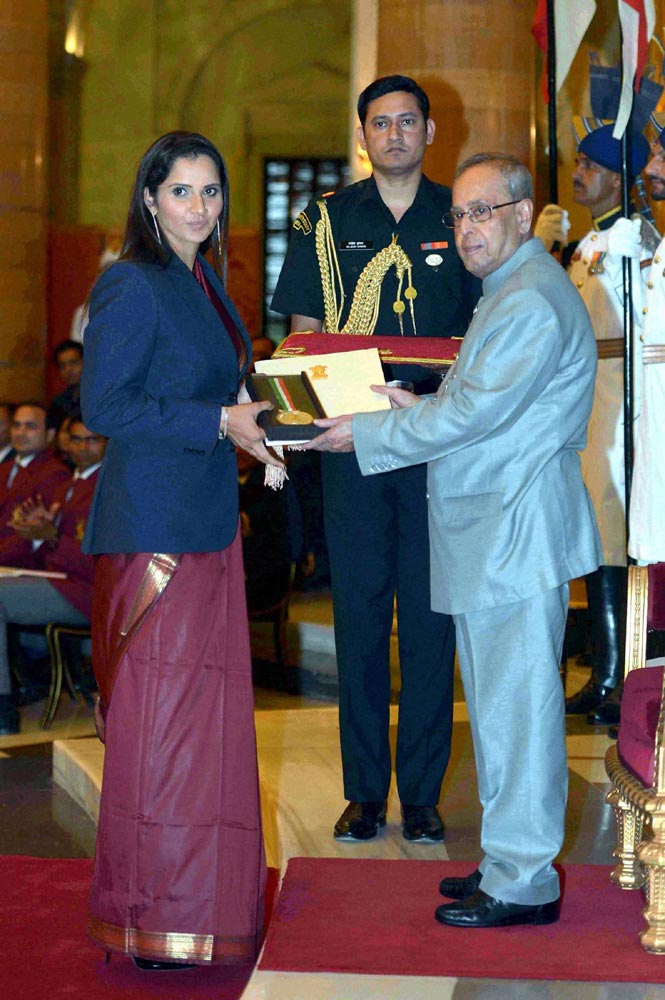 Sania Mirza, Sania Mirza photos, Sania Mirza images, Rajiv Gandhi Khel Ratna, Khel Ratna, Sania Mirza tennis, tennis photos, tennis
