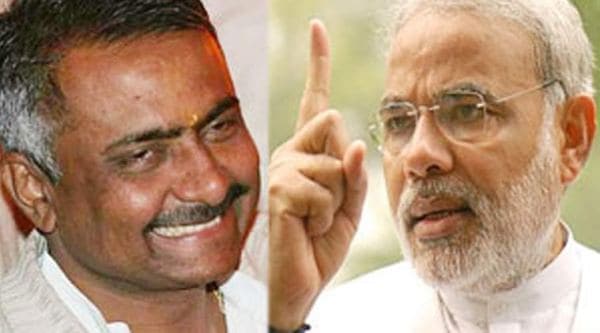 Sanjay Joshi and Narendra Modi