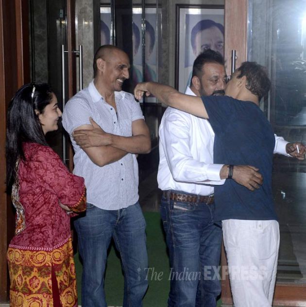 Sanjay Dutt, Vidhu Vinod Chopra, Maanyata