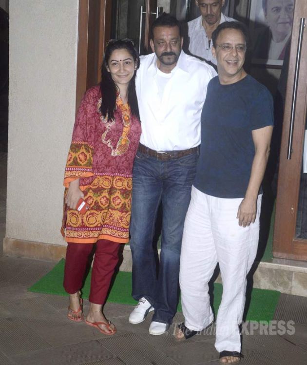 Sanjay Dutt, Vidhu Vinod Chopra, Maanyata