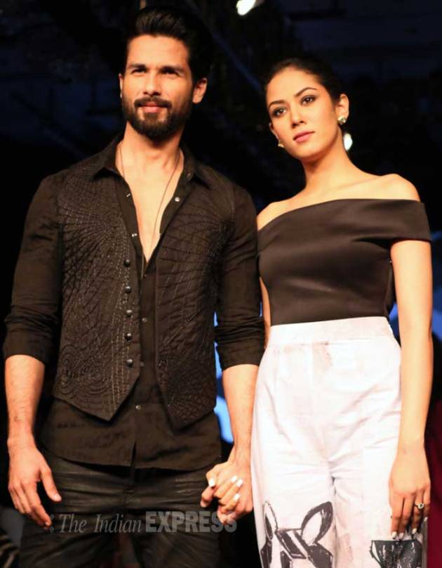 Shahid Kapoor walks hand-in-hand with wife Mira Rajput at LFW, promotes ...