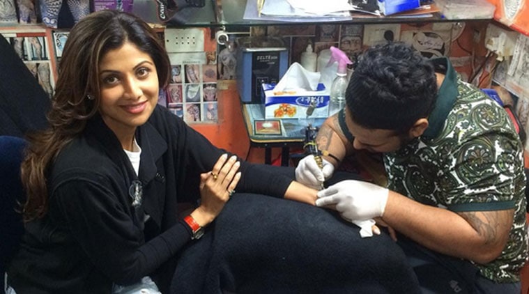 Shilpa Shetty gets first tattoo | Bollywood News - The Indian Express