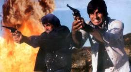 sholay, amitabh bachchan, big b, dharmendra, sholay movie, 40 years of sholay, sholay completes 40 years, amitabh bachchan sholay, dharmendra sholay, sholay pics, jai, veeru, entertainment news