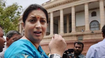 Smriti Irani, universities, university education, university courses, chandigarh news, indian express