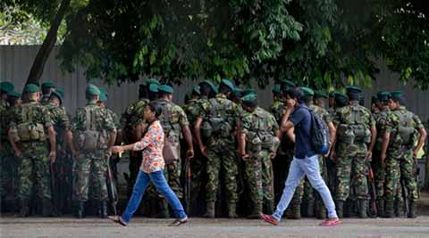 Sri Lanka polls, look sri lanka, Sri Lanka election, Mahinda Rajapaksa, electoral violence, Sri Lanka civil war, Tamil insurgency, LTTE, Tamil National Alliance, indian express opinions