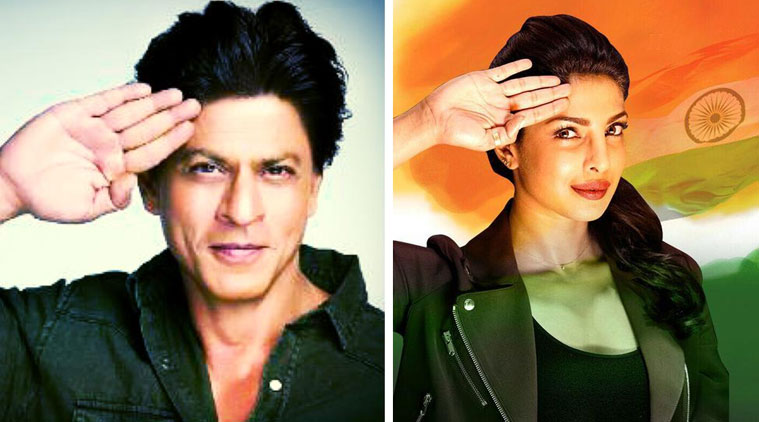 Amitabh Bachchan, Shah Rukh Khan, Sania Mirza, M.S. Dhoni, #Saluteselfie, 69th Independence Day, Independence Day, Rishi Kapoor, Mahinder Singh Dhoni, Saina Nehwal, Virendra Sehwag, Sania Mirza, Priyanka Chopra, Radhika Apte, Shahid Kapoor, Aditi Rao Hydari, Ronnie Screwvala, Rakul Preet, Preity Zinta, Nargis Fakhri, Kriti Sanon, Masaba Gupta, Karan Wahi, entertainment news