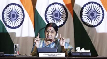 india pakistan, asia conference 2016, india asia conference 2016, india paksitan, indian pakistan meeting, susham swaraj