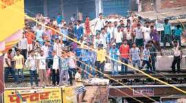 tension-small bihar riots, bihar communal clashes, bihar assembly polls, bihar polls, Bihar riots, Bihar communal clashes, bihar assembly polls, Bihar polls, Bihar communal incidents, BJP, JD(U), BJp JD(U)alliance, Nitish Kumar, Lalu Prasad, Bihar, Nitish Kumar, BJP, bihar polls, bihar poll campaign, Indian express
