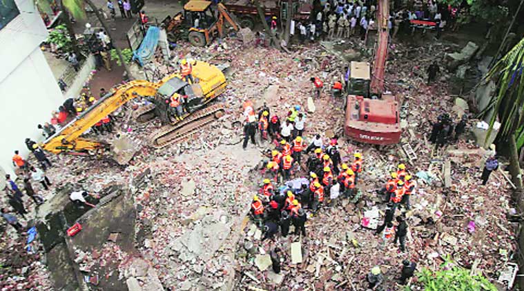 IIT, IIT building, Thane building collapse, Thane building, mumbai news, maharashtra news, indian express