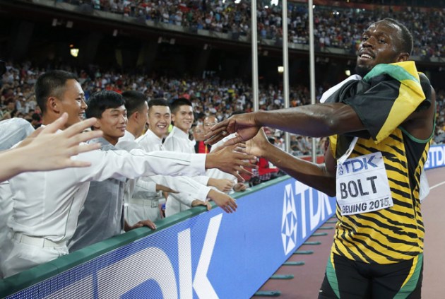 Usain Bolt, Usain Bolt 100m, Usain Bolt Jamaica, Usain Bolt Athletics, Usain Bolt race, Bolt, World Athletics Championships, World Championships, Beijing 2015, World Championsips 100m, 100m result, 100 m result, Usain Bolt photos, World Athletics photos, athletics photos, sports