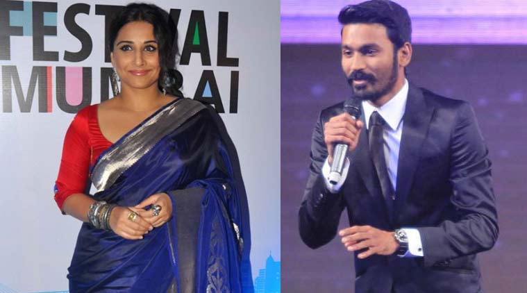 Vidya Balan, Dhanush 