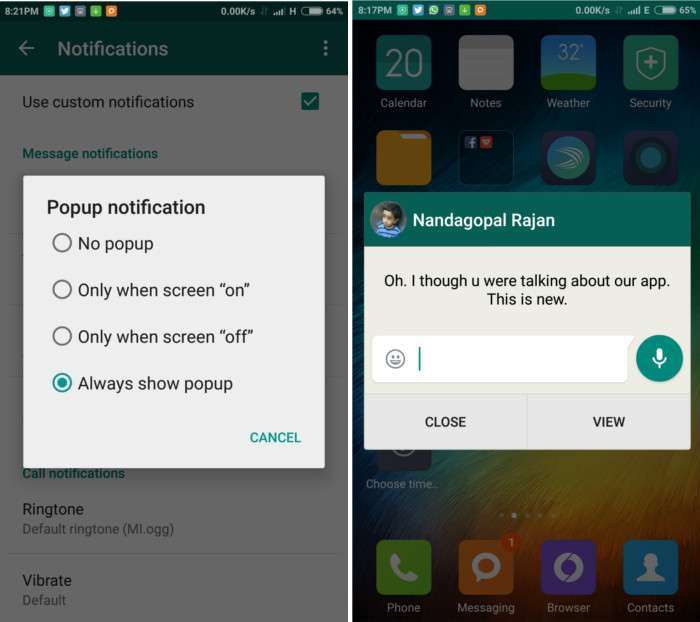 WhatsApp Android app update: Low data mode, popup chats ...
