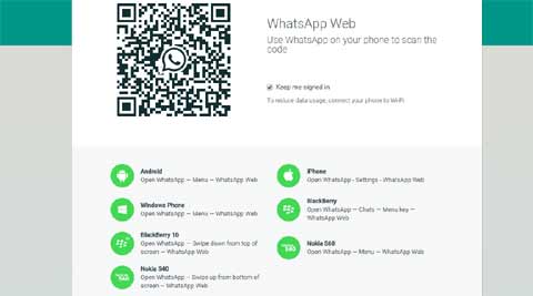 iphone whatsapp web app