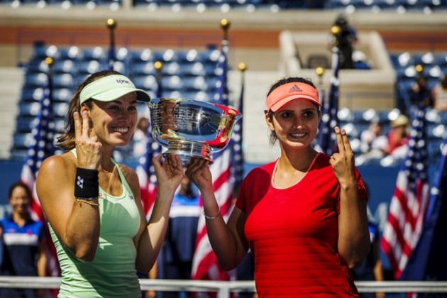 Sania Mirza, Martina Hingis, sania mirza us open, Martina Hingis us open, sania mirza us open 2015, Martina Hingis us open 2015, us open sania mirza, us open sania mirza 2015, martina sania, tennis news, sports news today