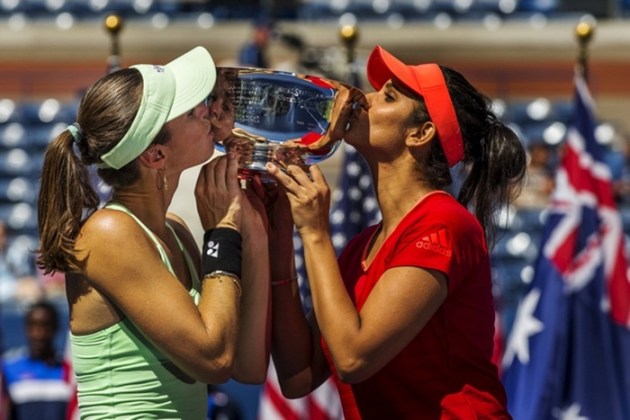 Sania Mirza, Martina Hingis, sania mirza us open, Martina Hingis us open, sania mirza us open 2015, Martina Hingis us open 2015, us open sania mirza, us open sania mirza 2015, martina sania, tennis news, sports news today