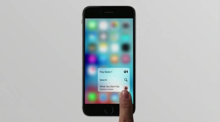 3D touch offers more options with a deep press.