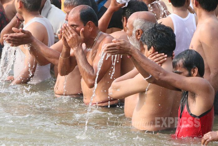kumbh mela, nashik kumbh mela, shahi snan, second shahi snan, Godavari, india kumbh mela, maharashtra kumbh mela, Kumbh mela Shahi Snan, Shahi Snan photos, kumbh mela pictures, kumbh mela pics, india news