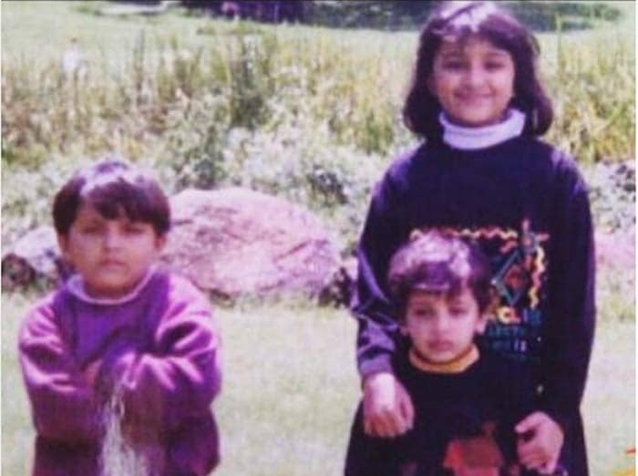 Parineeti Chopra, parineeti chopra brothers, Parineeti Chopra childhood picture