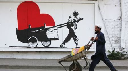 afghanistan, afghanistan wall mural, afghanistan artist, afghan street art, kabul wall paintings, kabul street paintings, afghanistan Art Lords, Kabir Mokamel street art, Kabul art installations, kabul news, afghanistan news, world news, latest world news