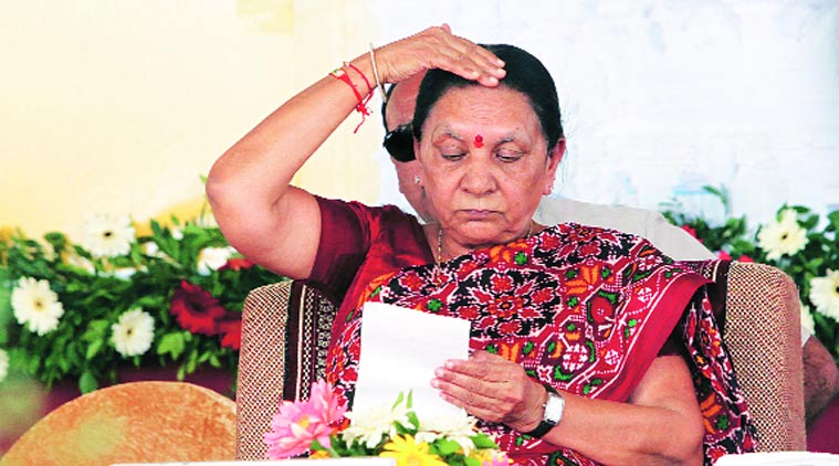 Anandiben Patel, Anandiben in mehsana, patidar community, hardik patel, patidar, patidar agitation, ahmedabad news, indian express