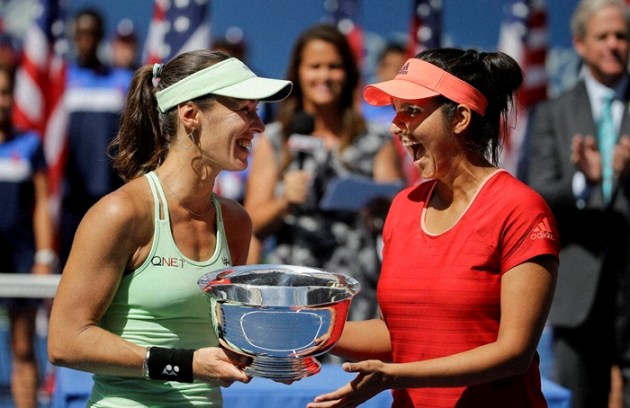 Sania Mirza, Martina Hingis, sania mirza us open, Martina Hingis us open, sania mirza us open 2015, Martina Hingis us open 2015, us open sania mirza, us open sania mirza 2015, martina sania, tennis news, sports news today