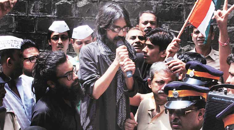 Aseem Trivedi, Aseem Trivedi sedition charges, Maharashtra government, sedition charges, sedition charges Section 124A, Indian Penal Code, Congress, NCP, Sedition charges, Bombay High Court, Cong-NCP govt guidelines, Mumbai news