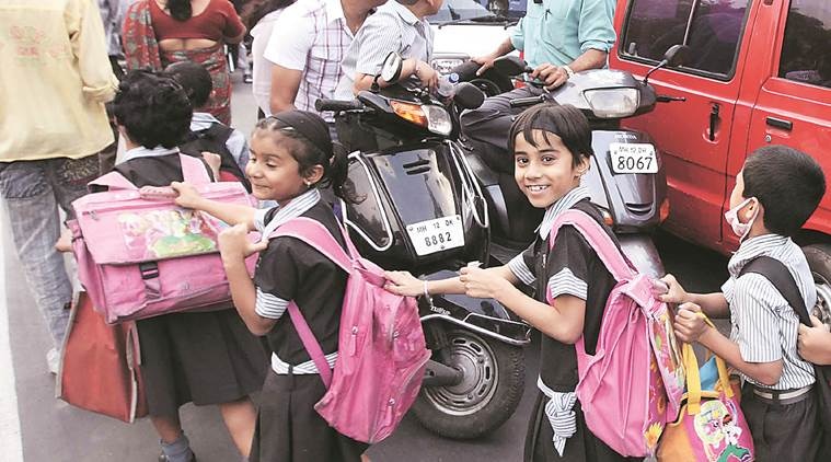 bombay high court, school bag, school bag weight, school education, education, primary education, pune news, indian express