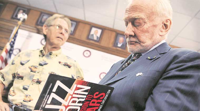 Buzz Aldrin, Buzz Aldrin moon, Buzz Aldrin Mars, Buzz Aldrin apollo 11, buzz aldrin nasa, nasa news, nasa, buzz aldrin, nasa, astronaut, Florida Institute of Technology, Mangalyaan, World news