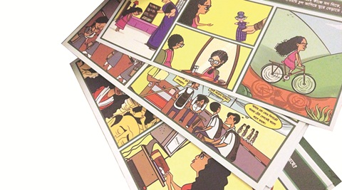 How do I love Dhee? Bangladesh's first comic to feature a lesbian woman |  Lifestyle News,The Indian Express