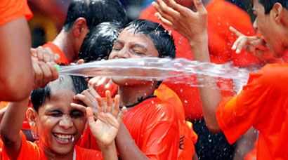 Visulally impaired students celebrate Dahi Handi festival in Mumbai |  Picture Gallery Others News,The Indian Express