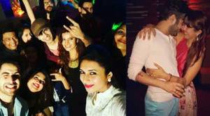 Divyanka Tripathi parties with ‘Yeh Hai Mohabbatein’ co-star Karan Patel, his wife Ankita Bhargava