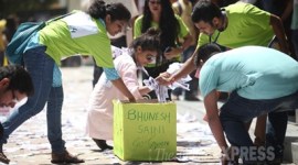 Du Election, DUSU, Du Election 2015, Delhi University, DUSU 2015, Delhi university Campus, BJP, AAP, Du Students union, Delhi University Election, Chhatra Yuva Sangharsh Samiti, CYSS, ABVP, NSUI, AISA, Du election Candidates, Dusu candidates, Dusu rally, Dusu news, Delhi News