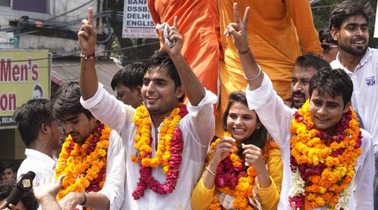 du, dusu, dusu elections, du election, du election results, dusu election results, abvp, nsui, cyss, abcp du, du president, dusu president, du news, delhi news