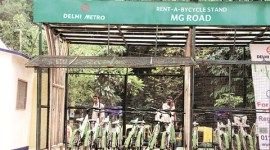 car free day, car free tueday,delhi traffic, cyber city traffic, delhi traffic system, delhi news, indian express