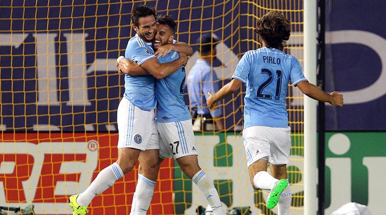 Frank Lampard ends goal drought, scores maiden goal for New York City ...