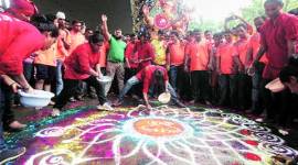 ganpati-2 Ganpati festival, loudspeaker, loudspeaker in ganpati festival, pune news, indian express