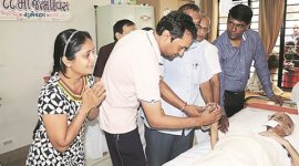 santhara, jain santhara, santhara death, Jain community, Rajkot Jain community, Girishchandra Maharaj, Gondal Mota Paksha, santhara court case, santhara order, jain custom santhara, jain news, Badni Devi Daga, jain santhara protest, rajasthan santhara, rajasthan santhara woman death, indian express, india news, nation news