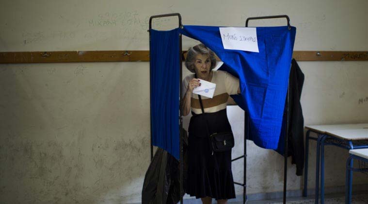 Elections, Greece polls, Greek voters, European Community, EC, Greek politics, indian express, column express