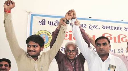 hardik patel, lalji patel, hardik patel gujarat, hardik patel protests, anandiben patel, anandiben patel hrdik, patel protests, patel agitation, patidar protests, patidar ahitation, gujarat news, india news