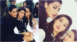 Jacqueline Fernandez, Nargis Fakhri, Lisa Haydon photos, Jacqueline Fernandez photos, Nargis Fakhri photos, Lisa Haydon, nargis lisa jacqueline, housefull 3, housefull 3 movie, akshay kumar, riteish deshmukh, abhishek bachchan