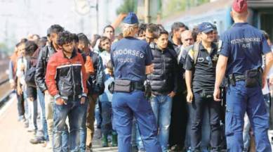 Europe migrant crisis, Migrant crisis, Migrants in Europe, Migrants Europe, Hungary migrants, Syria refugees, Middle East, UNHCR, Viktor Orban, Hungary, World news, Indian express