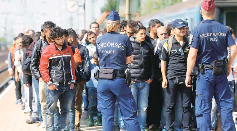 Europe migrant crisis, Migrant crisis, Migrants in Europe, Migrants Europe, Hungary migrants, Syria refugees, Middle East, UNHCR, Viktor Orban, Hungary, World news, Indian express