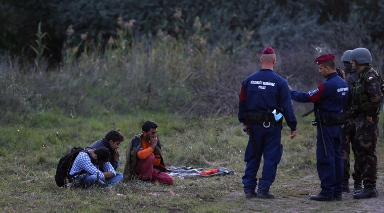 Migrant Crisis Hungary Declares Emergency Seals Border Detains Migrants World News The 