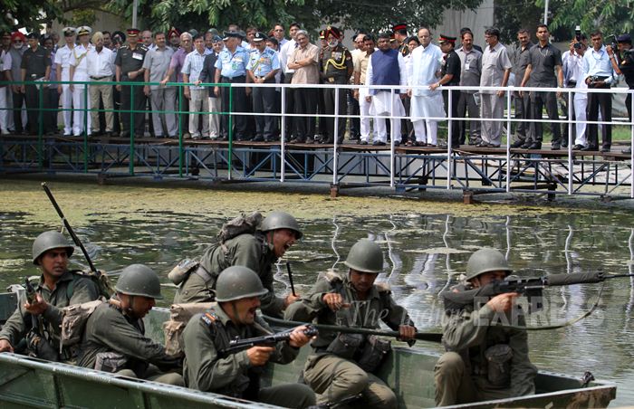 Shauryanjali, Shauryanjali Exhibition, Shauryanjali inauguration, Shauryanjali Exhibition Begins, Arun Jaitley, Manohar Parrikar, Arup Raha, MMS Rai, RK Dhowan, Indo Pak War Exhibition, Indo Pak war 1965, Indo Pak war Golden jubilee, India gate, indian Army, indian navy, Indian Air Force, Indian Soldiers, Indo Pak 1965 war Demostration, Indo Pak war Demo, India Pakistan War 1965