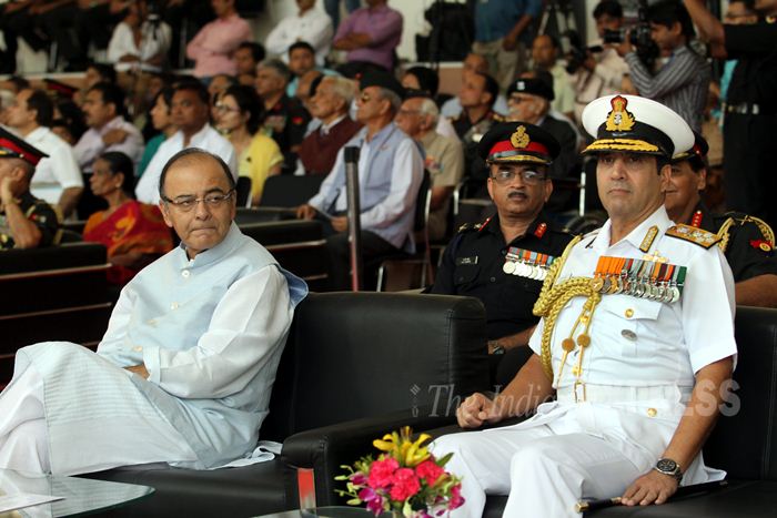 Shauryanjali, Shauryanjali Exhibition, Shauryanjali inauguration, Shauryanjali Exhibition Begins, Arun Jaitley, Manohar Parrikar, Arup Raha, MMS Rai, RK Dhowan, Indo Pak War Exhibition, Indo Pak war 1965, Indo Pak war Golden jubilee, India gate, indian Army, indian navy, Indian Air Force, Indian Soldiers, Indo Pak 1965 war Demostration, Indo Pak war Demo, India Pakistan War 1965