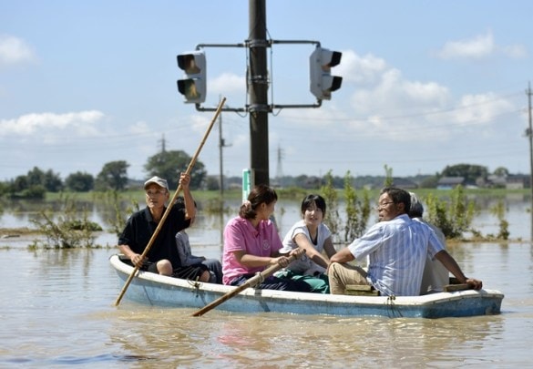 Floods wreak havoc in Japan | Picture Gallery Others News,The Indian ...